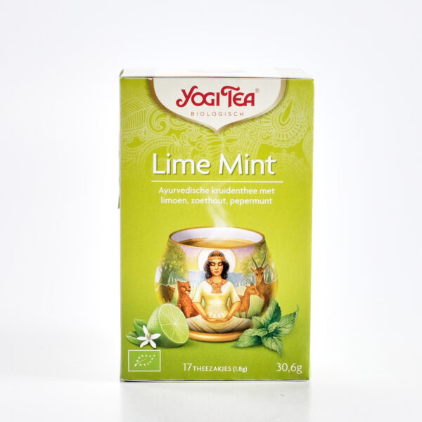 Yogi laimi-mündi tee 17x1,8g Yogi Tea